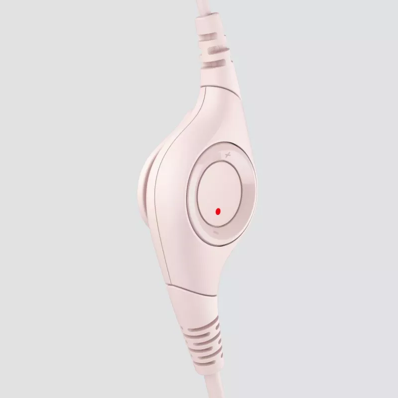 LOGITECH Headset - H390 - USB-a - Rose