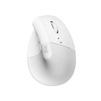 LOGITECH Lift for Mac Vertical Ergonomic Mouse -OFF-WHITE/PALE GREY - EMEA