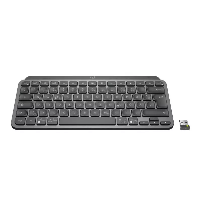 LOGITECH MX Keys Mini For Business - Wireless Keyboard - Graphite - Qwerty German