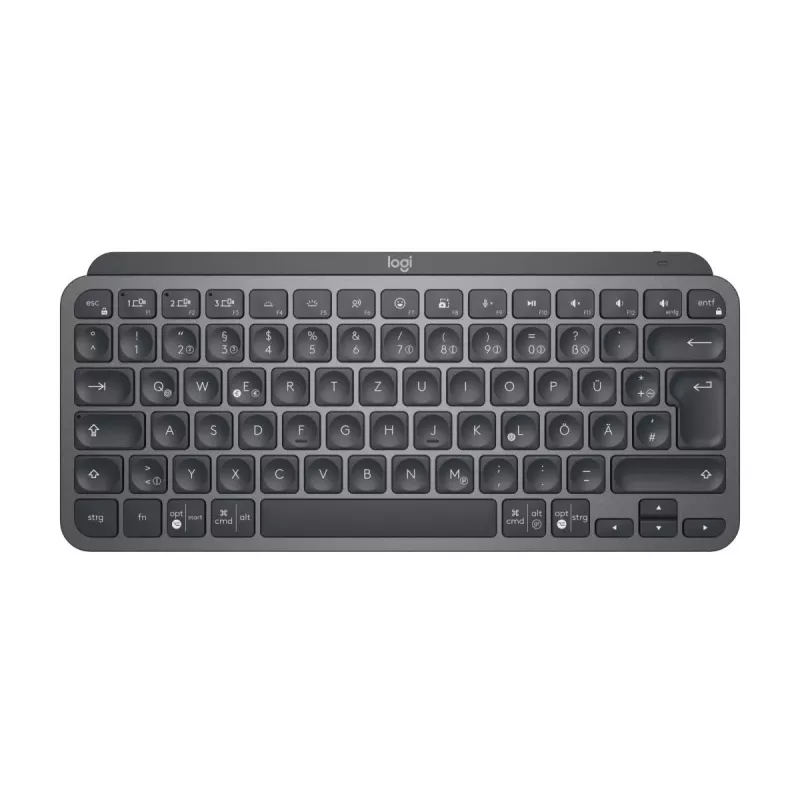 LOGITECH MX Keys Mini For Business - Wireless Keyboard - Graphite - Qwerty German
