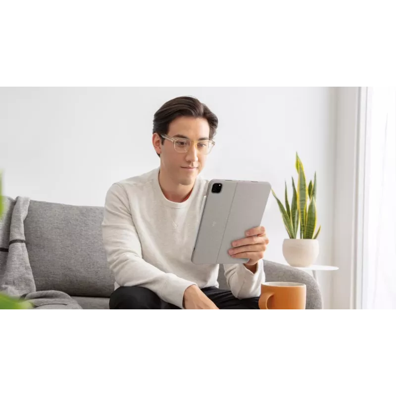LOGITECH Combo Touch - Sand for iPad Pro 11in (1st, 2nd, 3rd gen) - Deutsch - Qwertz