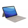 LOGITECH Combo Touch - Sand for iPad Pro 11in (1st, 2nd, 3rd gen) - Deutsch - Qwertz