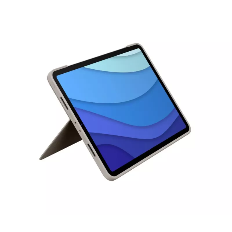 LOGITECH Combo Touch - Sand for iPad Pro 11in (1st, 2nd, 3rd gen) - Deutsch - Qwertz