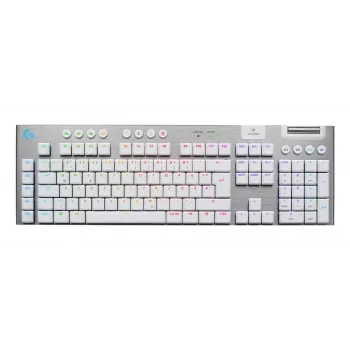 Logitech G G915 X LIGHTSPEED Keyboard Gaming USB RF Wireless Bluetooth QWERTZ German White