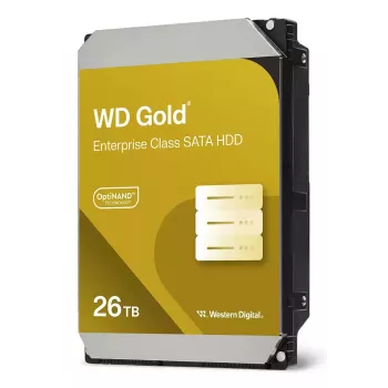 WESTERN DIGITAL Hard Drive - WD Gold WD241KRYZ - 26TB - SATA 6Gb/s - 3.5in - 7200rpm - 512MB Buffer