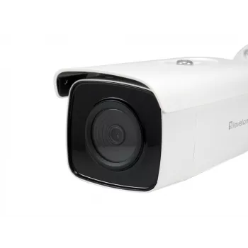 LevelOne GEMINI FIXED IP CAMERA, 6-MP, H.265, 802.3AF, POE, IR LEDS 60 METER, INDOOR/OUTDOOR
