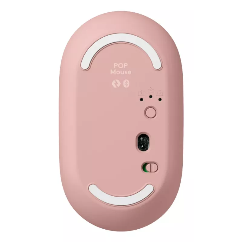 LOGITECH Wireless Combo - Pop Icon - Rose & Off White Qwertz German