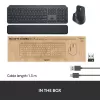 LOGITECH MX Keys Combo For Business Gen 2 - Graphite - Qwerty Esp