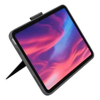 LOGITECH Combo Touch for iPad (10th gen) - Oxford Grey - Swiss Qwertz