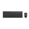 Kensington K75562DE, Wireless, RF Wireless, Membrane, QWERTZ, Black, Mouse included