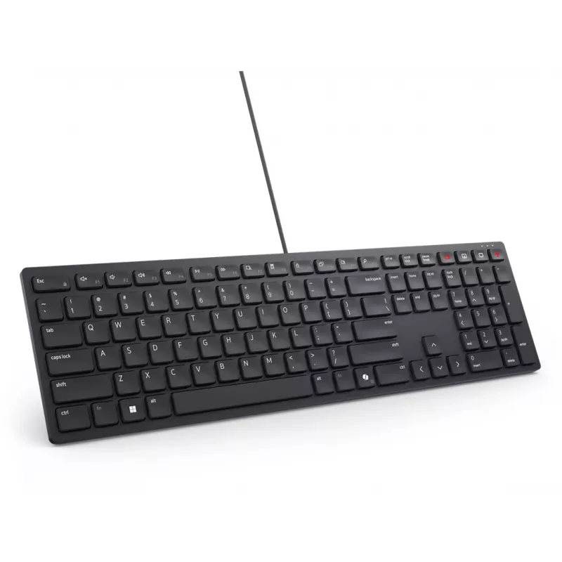 Keyboard DELL KB525C Office USB QWERTZ German Black