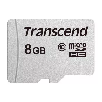 TRANSCEND Micro Sdhc Card 300s 8GB Uhs-i U1 Without Adapter