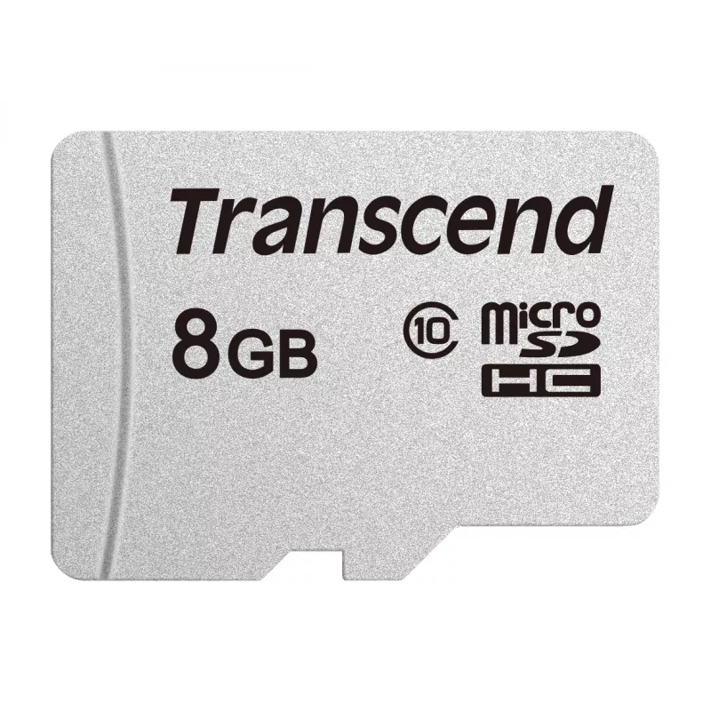TRANSCEND Micro Sdhc Card 300s 8GB Uhs-i U1 Without Adapter