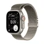 APPLE Watch Ultra 3 gps + Cellular 49mm natural Titanium Case With Natural Titanium Milanese Loop