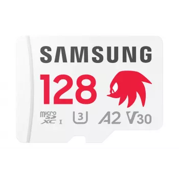 MicroSDXC memory card Samsung MB-MD128S, 128 GB, UHS-I, Class 10, U3, read up to 180 MB/s, write 130 MB/s