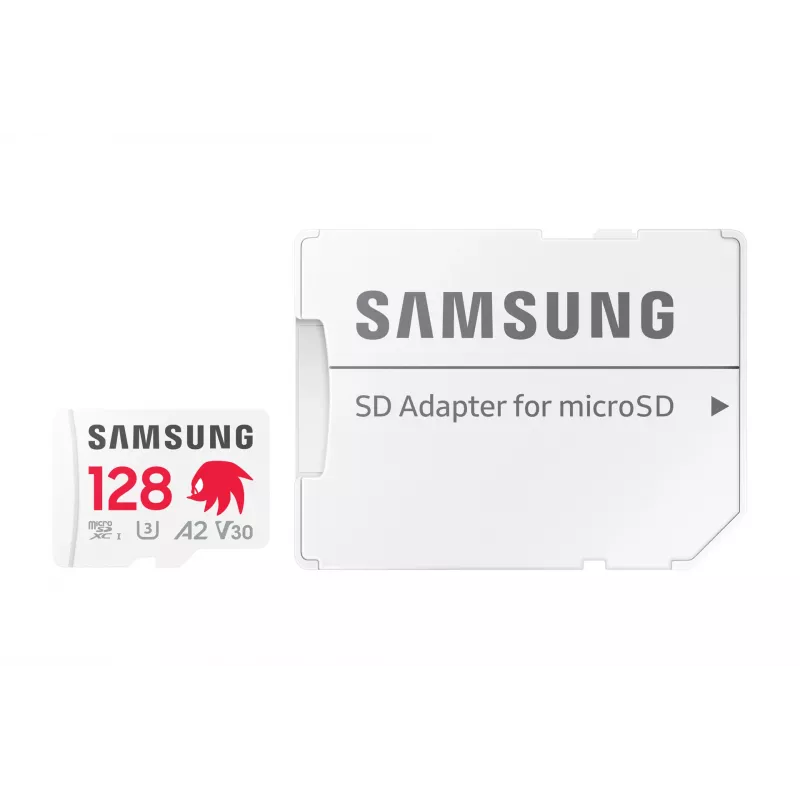 MicroSDXC memory card Samsung MB-MD128S, 128 GB, UHS-I, Class 10, U3, read up to 180 MB/s, write 130 MB/s