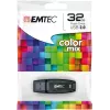 EMTEC C410 Color Mix - 32GB USB Stick - USB 2.0 - Blue