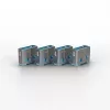Lindy USB Port Blocker - Pack of 4, Colour Code: Blue, Port blocker + key, USB Type-A, Blue, Acrylonitrile butadiene styrene (ABS), 5 pc(s), Polybag