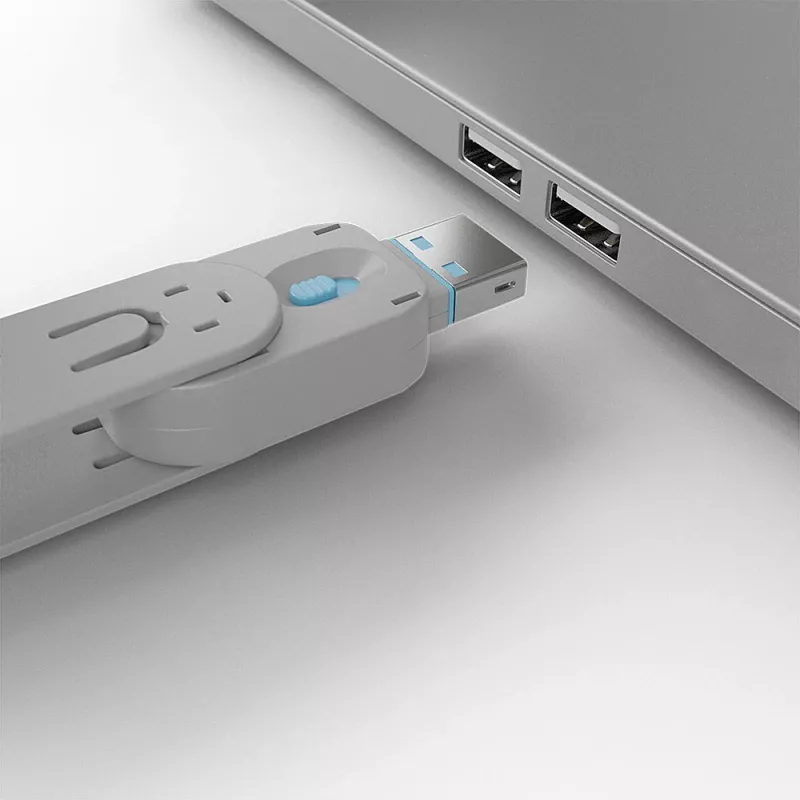 Lindy USB Port Blocker - Pack of 4, Colour Code: Blue, Port blocker + key, USB Type-A, Blue, Acrylonitrile butadiene styrene (ABS), 5 pc(s), Polybag