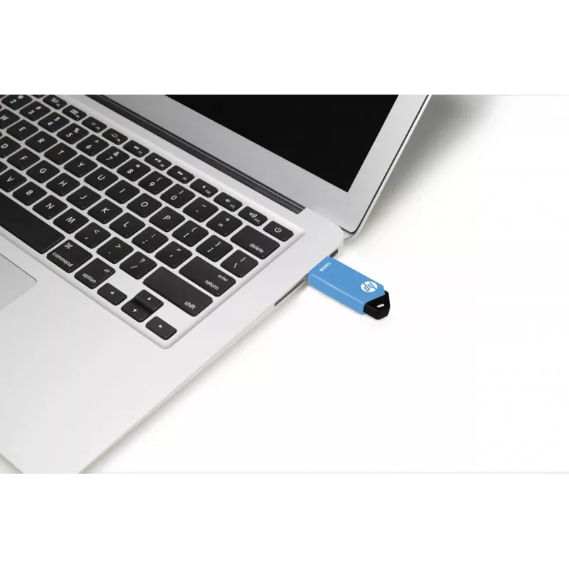 HP v150w USB flash drive 128 GB USB Type-A 2.0 Black, Blue