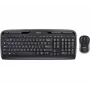 LOGITECH Wireless Desktop Mk330 - Black - Qwerty Uk