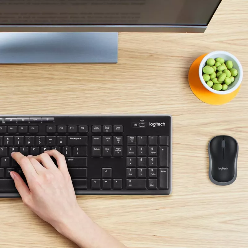 LOGITECH Wireless Desktop Mk270 - Qwertzu Swiss-Lux-lux