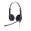 Jabra BIZ 1500 Duo QD EMEA, Wired, Office/Call center, 20 - 4500 Hz, 74 g, Headset, Black