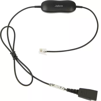 Jabra GN1216 Avaya Cord, Cable, Black