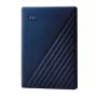 WESTERN DIGITAL Hard Drive - My Passport for Mac - 4TB - USB-C 3.2 Gen 1 - Midnight Blue