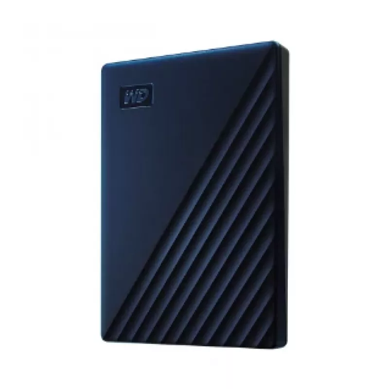 WESTERN DIGITAL Hard Drive - My Passport for Mac - 4TB - USB-C 3.2 Gen 1 - Midnight Blue