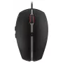 CHERRY GENTIX 4K Corded Mouse, Black, USB, Ambidextrous, Optical, USB, 3600 DPI, Black
