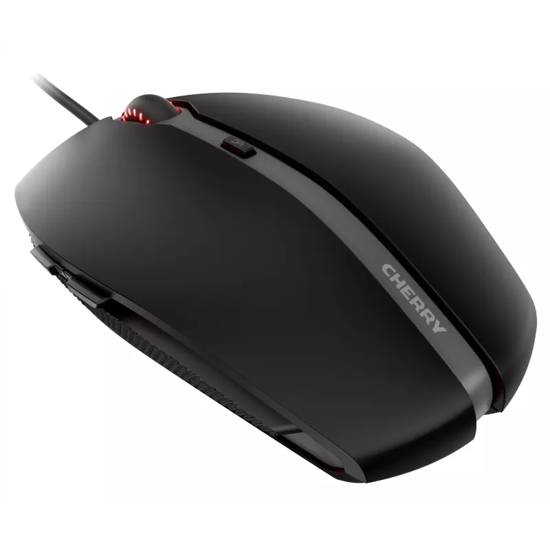 CHERRY GENTIX 4K Corded Mouse, Black, USB, Ambidextrous, Optical, USB, 3600 DPI, Black