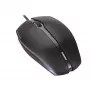 CHERRY GENTIX CORDED ILLUMINATED MOUSE, Black, USB, Ambidextrous, Optical, USB Type-A, 1000 DPI, Black