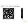 be quiet Light Wings 120mm ARGB PWM High Speed Fan Black 3 Pack