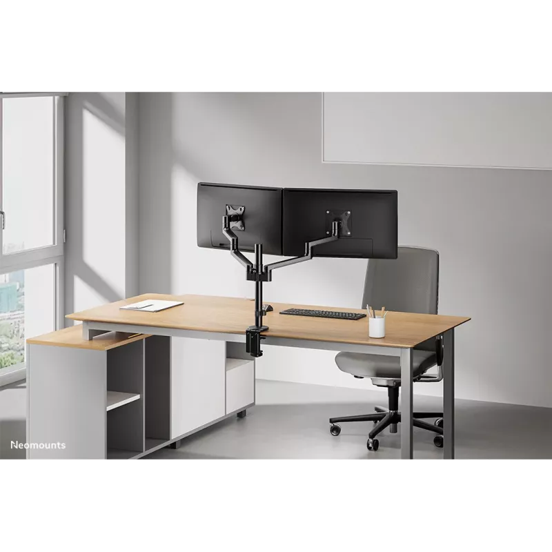 Neomounts DS60-425BL2 Monitor arm 17-27 inch - space saving