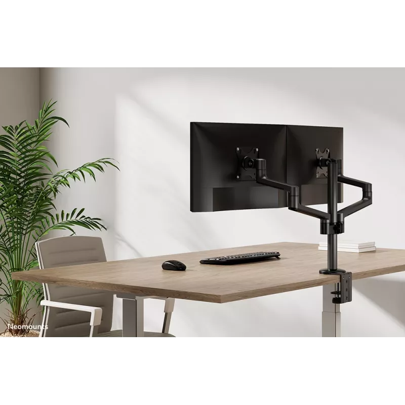 Neomounts DS60-425BL2 Monitor arm 17-27 inch - space saving