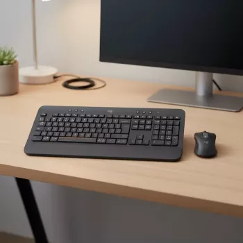 LOGITECH Signature Mk650 Combo For Business - Graphite - Us International Qwerty