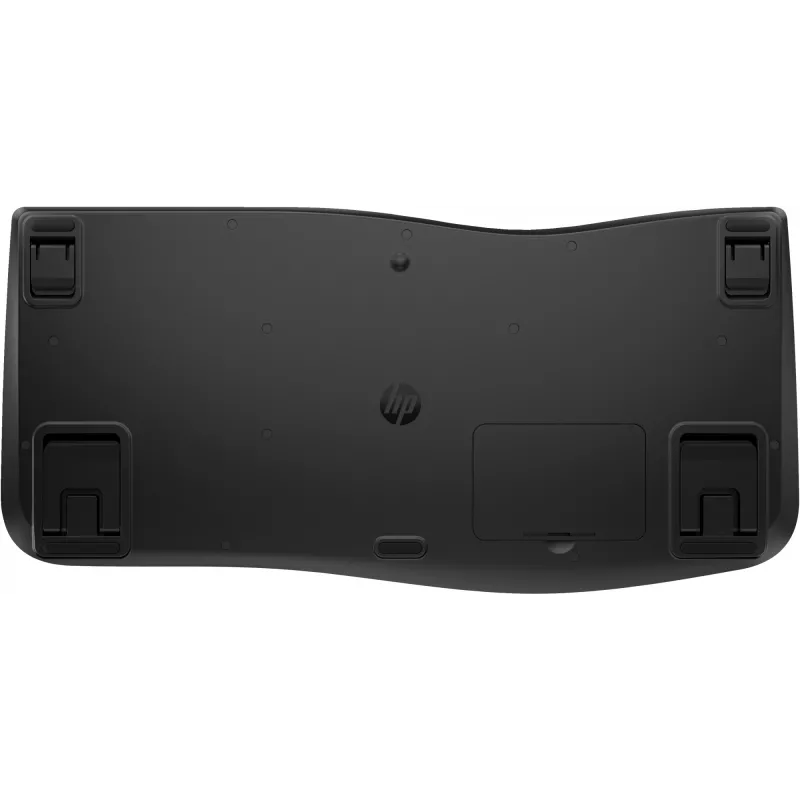 HP 685 Comfort Dual-Mode Keyboard, QWERTY, Full-size (100%), Wireless, RF Wireless + Bluetooth, Membrane, QWERTY, Black