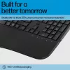 HP 685 Comfort Dual-Mode Keyboard, QWERTY, Full-size (100%), Wireless, RF Wireless + Bluetooth, Membrane, QWERTY, Black