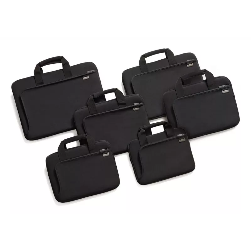 DICOTA Smart Skin - 12-12.5in Notebook Sleeve - Black / Neoprene With 100% Recycled Surface Fabric