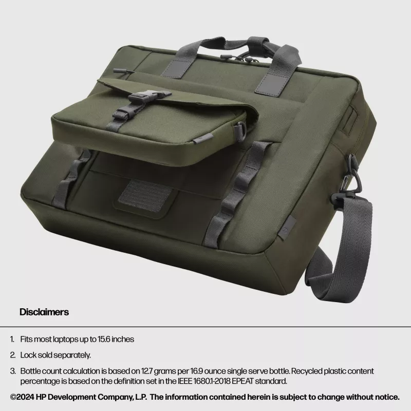 Messenger case HP 15.6-inch Modular Laptop Bag 39.6 cm 1.14 kg monochromatic