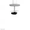 Neomounts DS60-425WH1 Monitor arm 17-27 inch - space saving, Clamp/Grommet, 8 kg, 43.2 cm (17 inch), 68.6 cm (27 inch), 100 x 100 mm, White