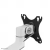 Neomounts DS60-425WH1 Monitor arm 17-27 inch - space saving, Clamp/Grommet, 8 kg, 43.2 cm (17 inch), 68.6 cm (27 inch), 100 x 100 mm, White