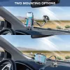 Cellularline Hug Flexi - Universal Car smartphone holder with suction cup fixing