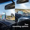 Cellularline Hug Flexi - Universal Car smartphone holder with suction cup fixing