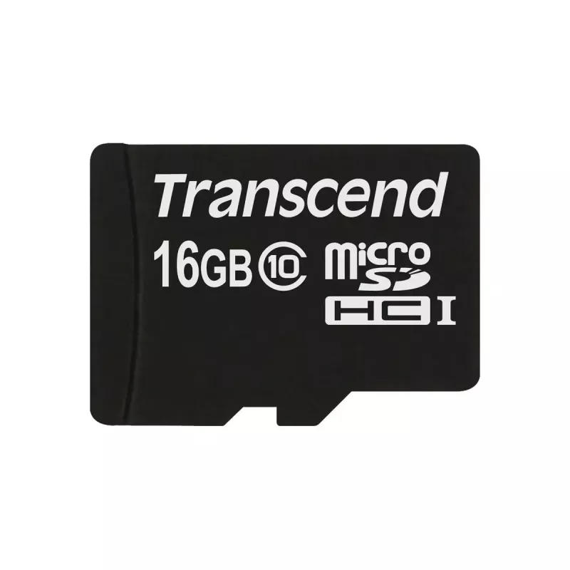 Flash Memory Transcend 16GB MicroSDHC Class 10 TS16GUSDC10