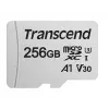 TRANSCEND Micro Sdxc Card 300s 256GB Uhs-i U3 With Adapter