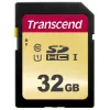 TRANSCEND Sdhc Card 500s 32GB Uhs-i U1 Mlc