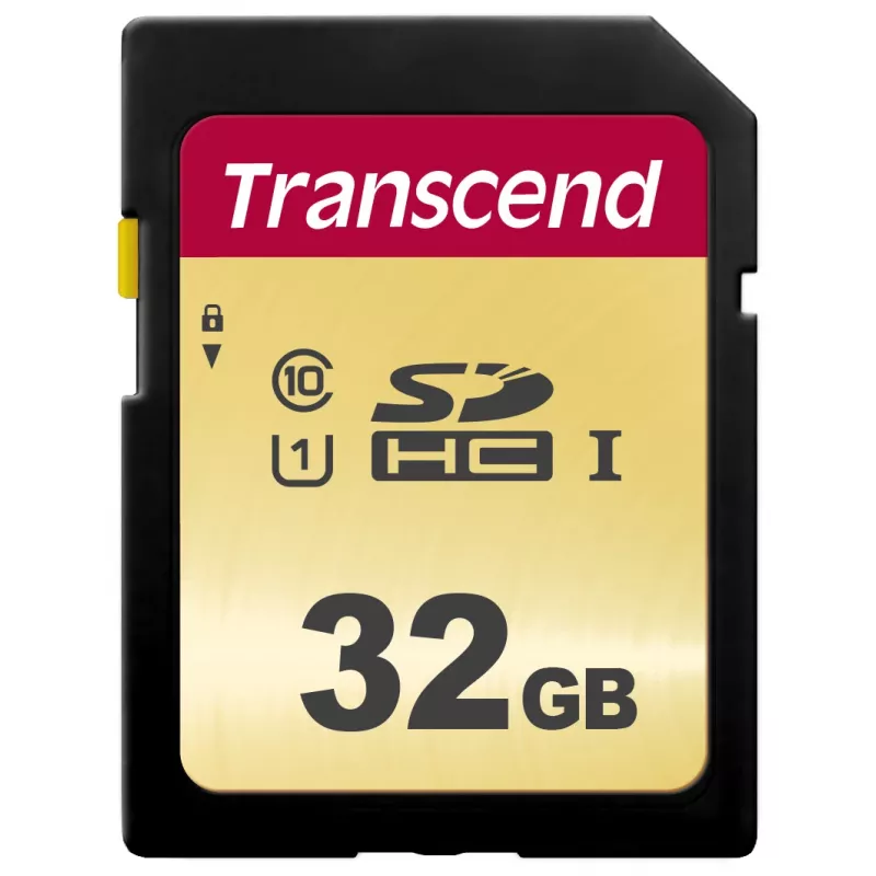 TRANSCEND Sdhc Card 500s 32GB Uhs-i U1 Mlc