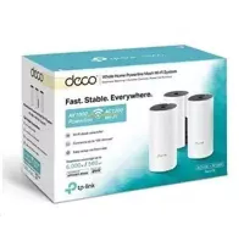 TP-Link AC1200 + AV1000 Whole Home Hybrid Mesh Wi-Fi System, 3-Pack